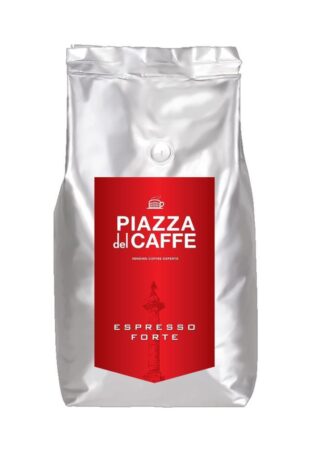 Piazza del Caffee Espresso Forte кофе в зернах, зерновой кофе