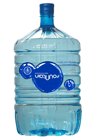 Питьевая вода Фаунтейн в 19-ти литровой одноразовой бутыли